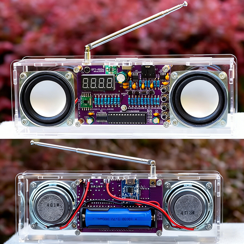 DIY FM Radyo Elektronik Kiti 8 - Diy Electronics Learning Kit incelemesi ve fiyatı
