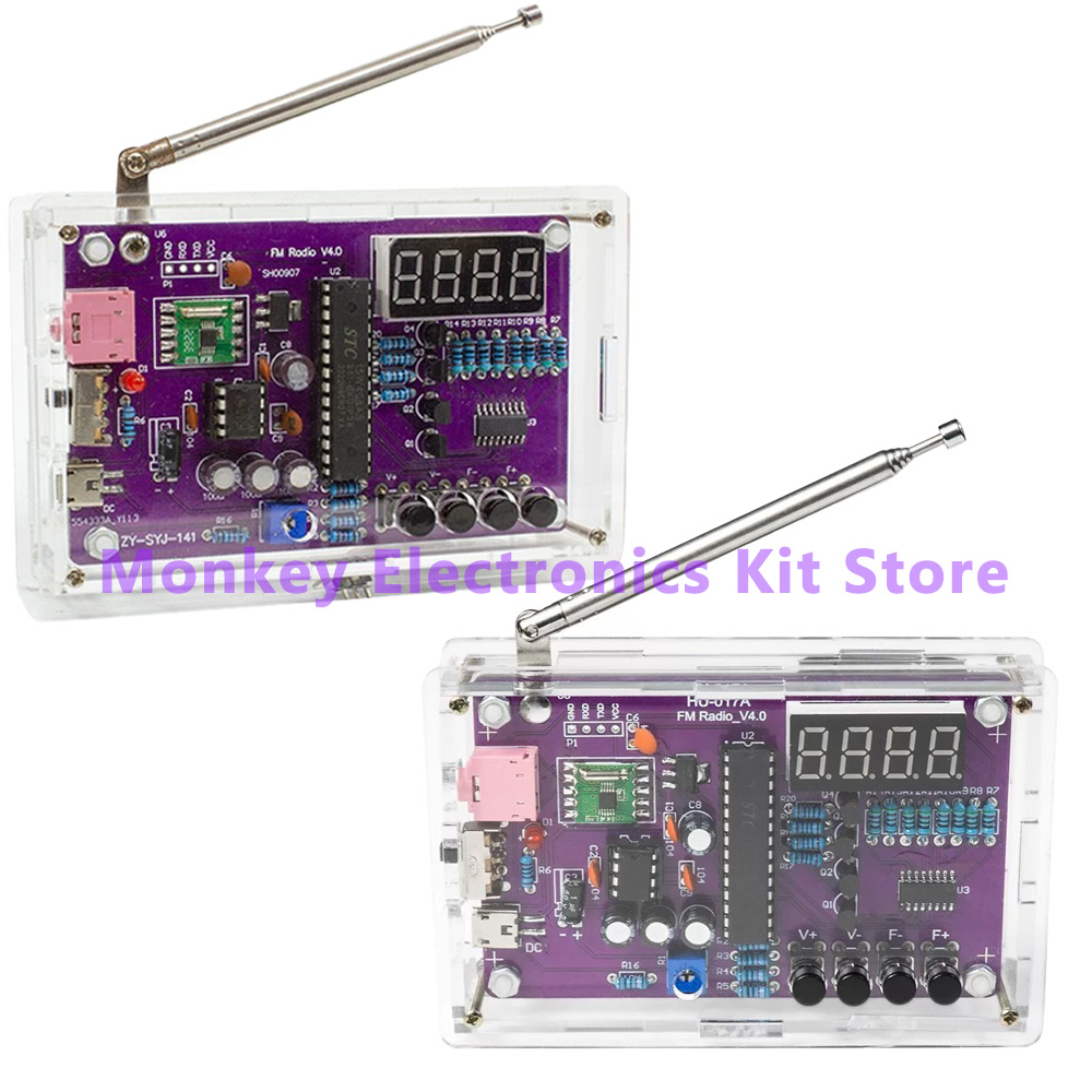 HU-017A Çok Fonksiyonlu Radyo  - Diy Audio Electronics Kit incelemesi ve fiyatı