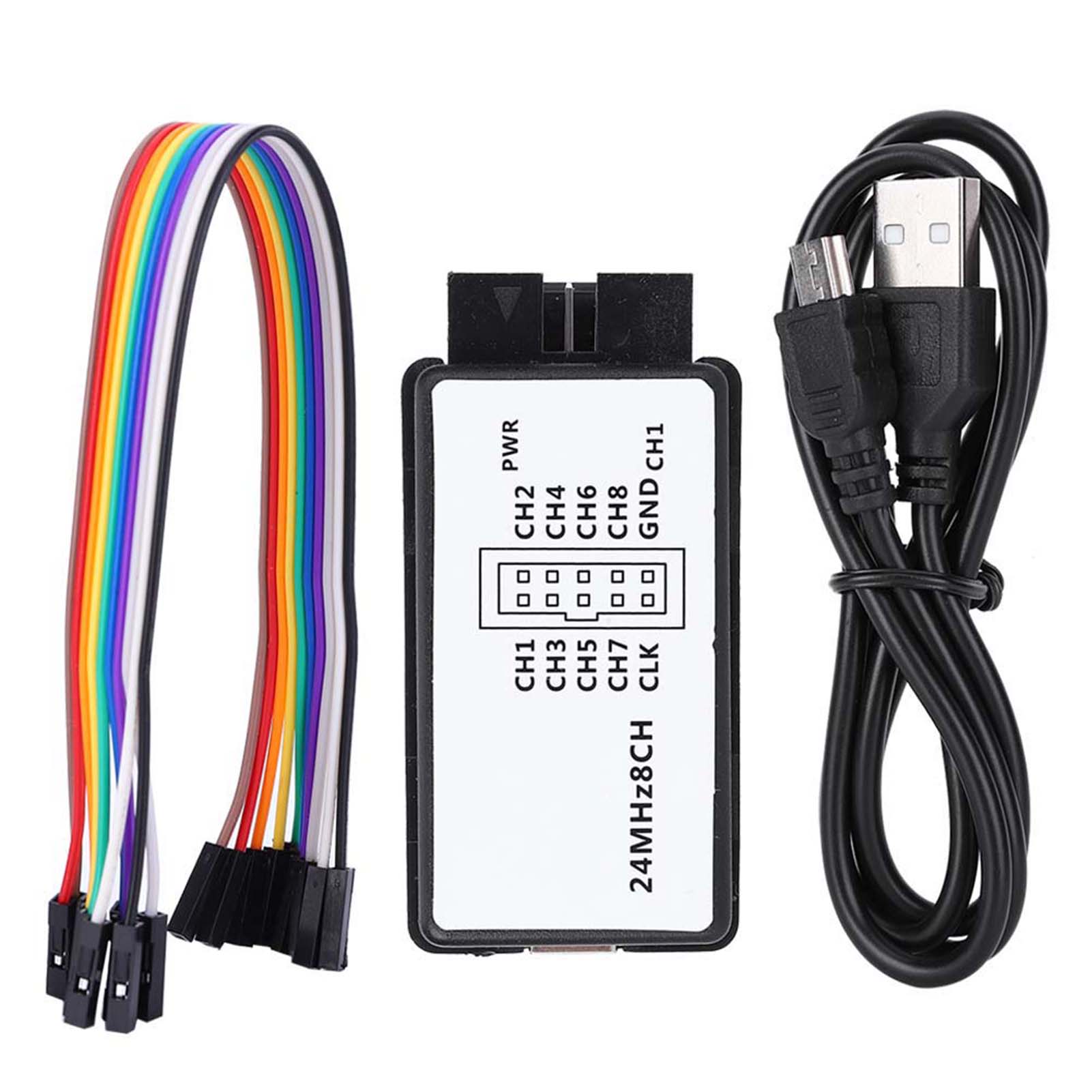 24 MHz Hızında Çalışan Mantık  - Logic Analyzer Usb incelemesi ve fiyatı