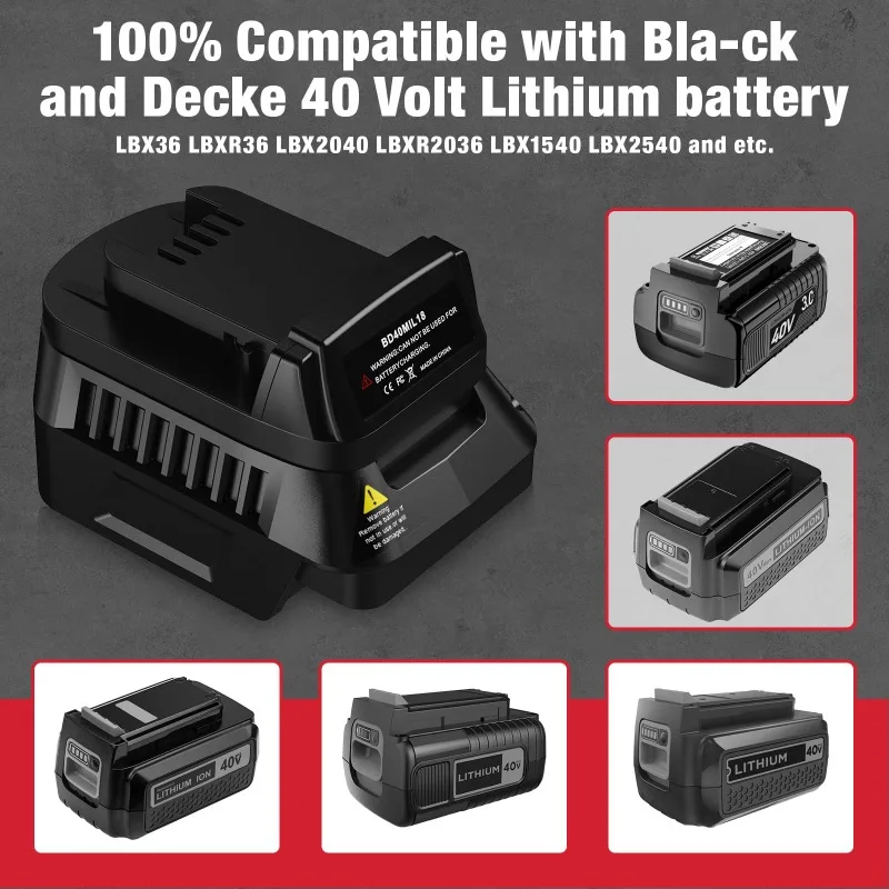 BD40MIL18 Batarya Adaptörü, Bl - Black+Decker Tool Cordless incelemesi ve fiyatı