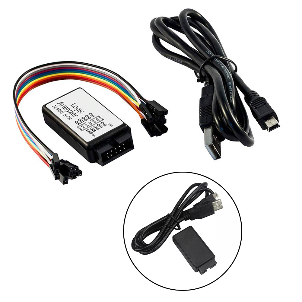 24MHz 8 Kanallı, UART, IIC ve  - Logic Analyzer Usb incelemesi ve fiyatı