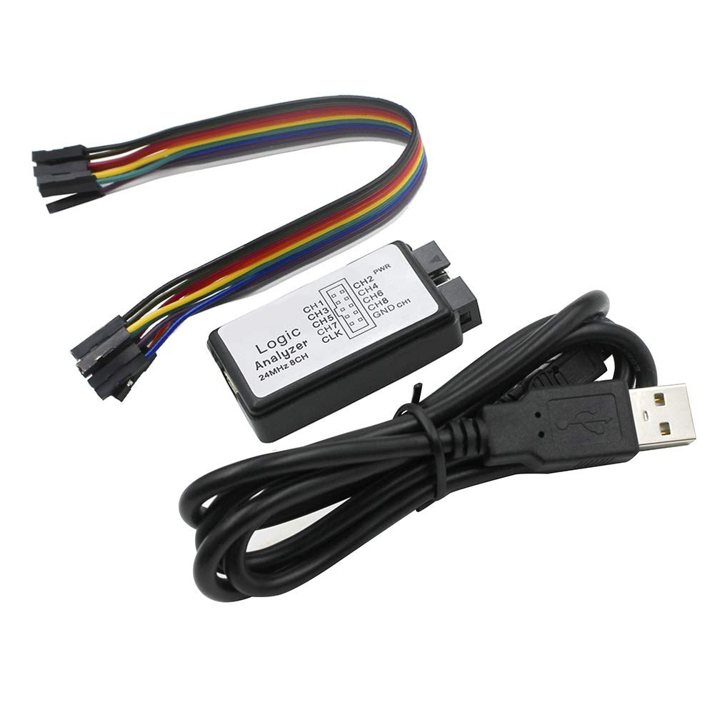 24MHz 8 Kanallı, UART, IIC ve  - Logic Analyzer Usb incelemesi ve fiyatı