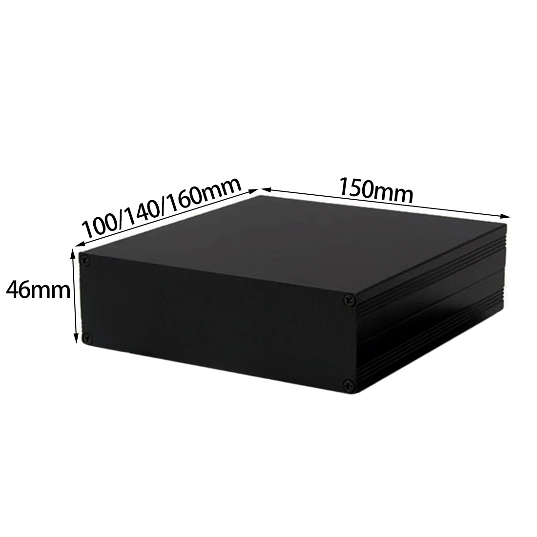 Alüminyum muhafaza 150*46*100/ - Diy Electronics Box incelemesi ve fiyatı