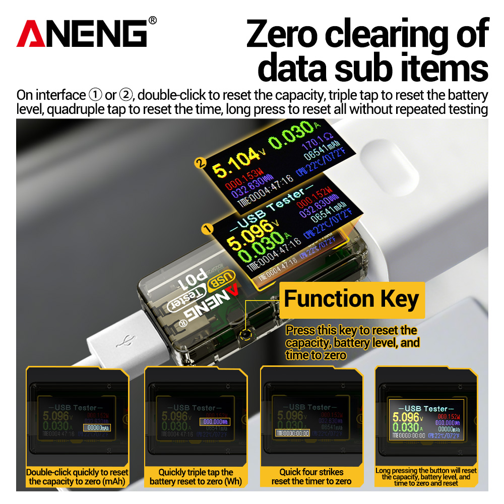 ANENG P01 USB Test Cihazı Volt - Logic Analyzer Usb incelemesi ve fiyatı